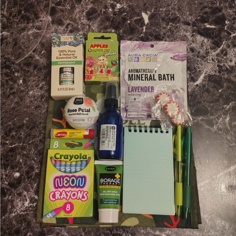 Assorted Self-Care and Stationery Set